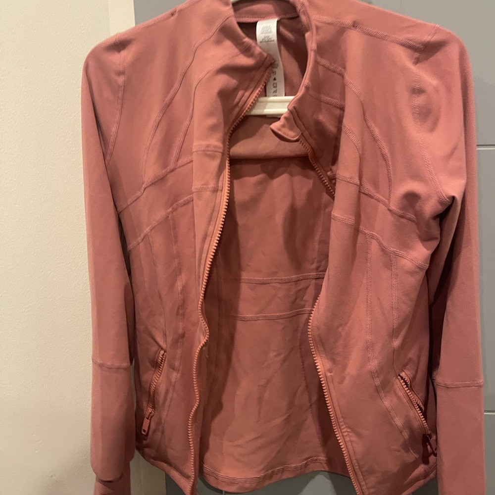 Lululemon define jacket pink/nude